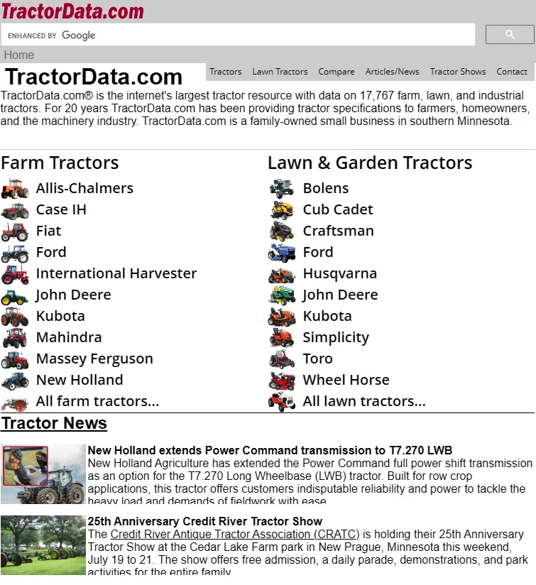 TractorData 流量数据