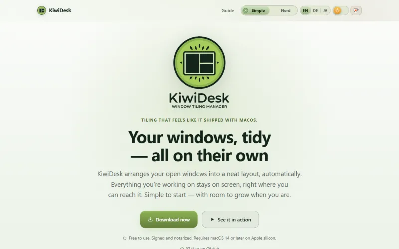 KiwiDesk 官网